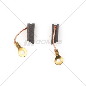 BALAIS DE CHARBON AMEG MOTORPARTS 5X4,5X13 COMPATIBLE AVEC BOSCH 1500, 1529, 1575, GWB10, PHO20-82