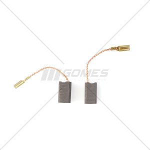 BALAIS DE CHARBON AMEG MOTORPARTS 6X8X13 COMPATIBLE AVEC RYOBI G1001A, G1005, G1151A, G1155A, G1251A, G1251AI, G600, G600I