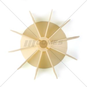 PALES DE VENTILATEUR POUR MOTEURS ÉLECTRIQUES ABB DIAM. EXTÉRIEUR=220MM FORAGE=24MM HAUTEUR=55MM