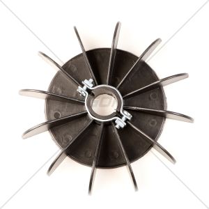 PALES DE VENTILATEUR POUR MOTEURS ÉLECTRIQUES DIAM. EXTÉRIEUR=160MM  FORAGE=24,5MM  HAUTEUR=30MM