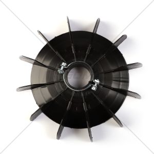 PALES DE VENTILATEUR POUR MOTEURS ÉLECTRIQUES DIAM. EXTÉRIEUR=203MM  FORAGE=28MM  HAUTEUR=35MM