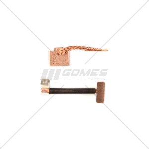 BALAIS DE CHARBON AMEG MOTORPARTS 6X16X14 COMPATIBLE AVEC DÉMARREUR DELCO REMY