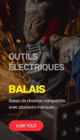 Balais de charbon Outils électriques